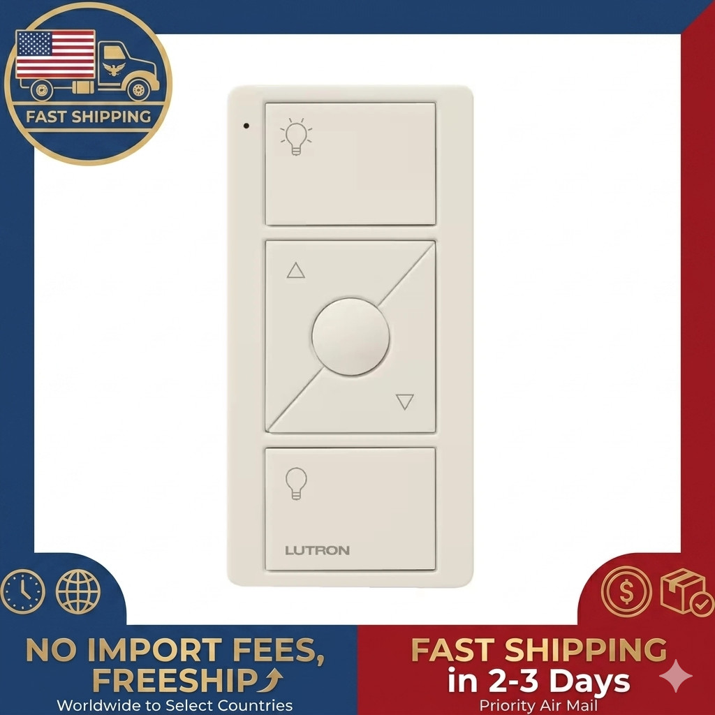 Lutron Pico Remote Control Light Switch for Caseta Wireless Dimmer Light Almond gallery