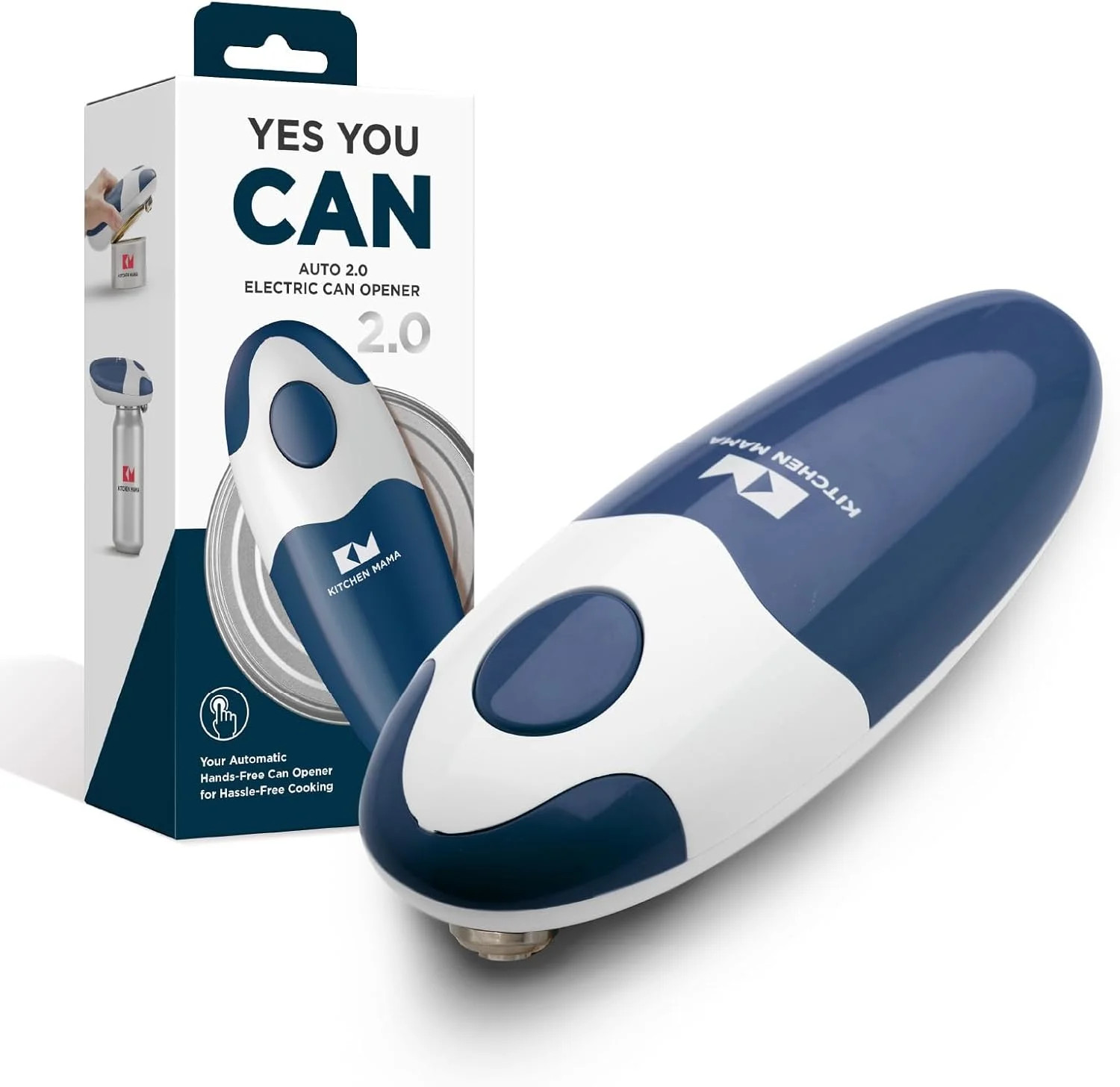 Kitchen Mama Auto 2.0 Electric Can Opener: Blade Opens Almost Any Can Pop or Sod gallery