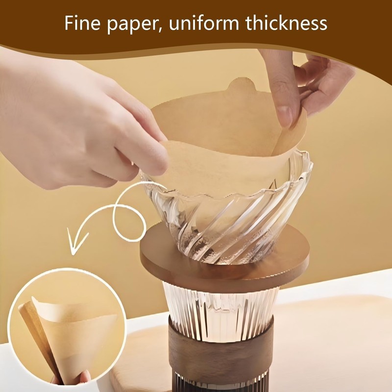 Coffee Filters,200 Count Disposable Coffee Paper Filters, Size 04 Unbleached ... gallery