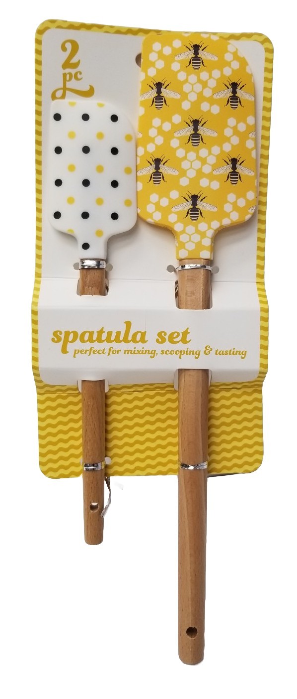 Spatula Set Honey Bee And Polka Dot With Metrics New gallery