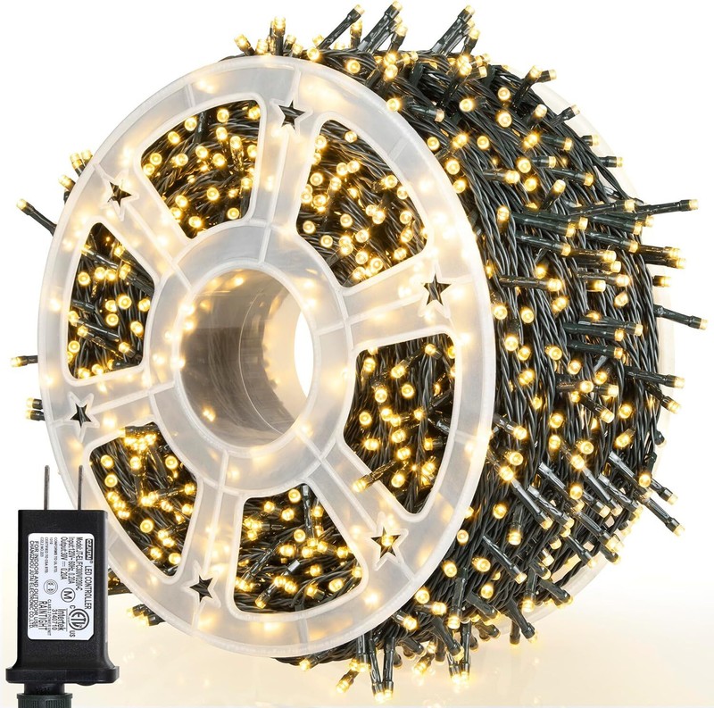 Multicolor 500LED Christmas String Lights 164ft Christmas Lights Waterproof gallery