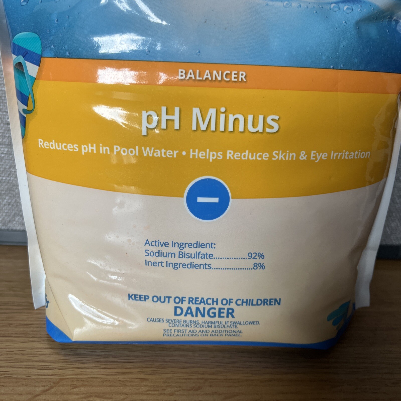 NEW SEALED Splash Pro pH Minus Sodium Bisulfate 6lbs Bag! gallery
