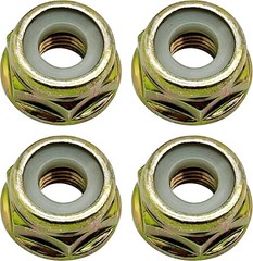 Universal Left Hand Thread Blade Nut M10 x 1.25 4 PCS, Stainless Steel
