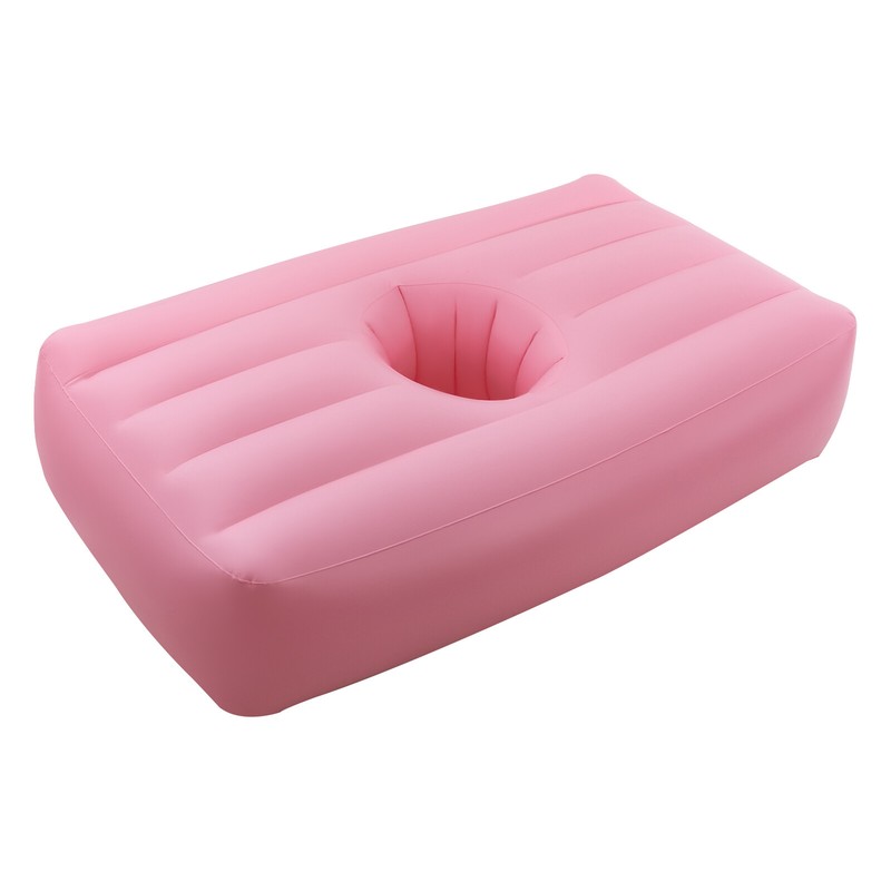 Foldable Inflatable Air Mattress Portable Built-in Electric Pump For Travel Home gallery
