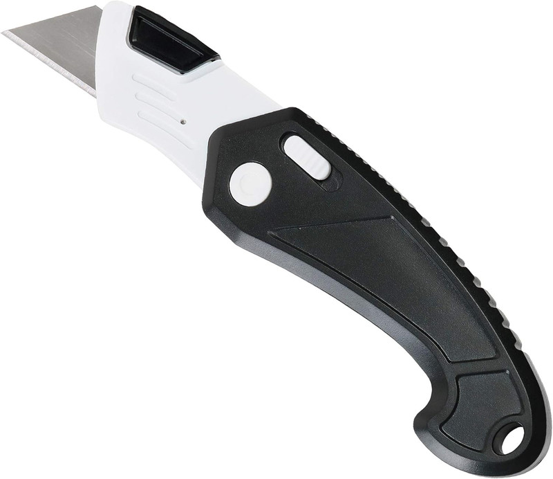 Lightweight Strong ABS Plastic Folding Utility Box Cutter (6 Pack) gallery