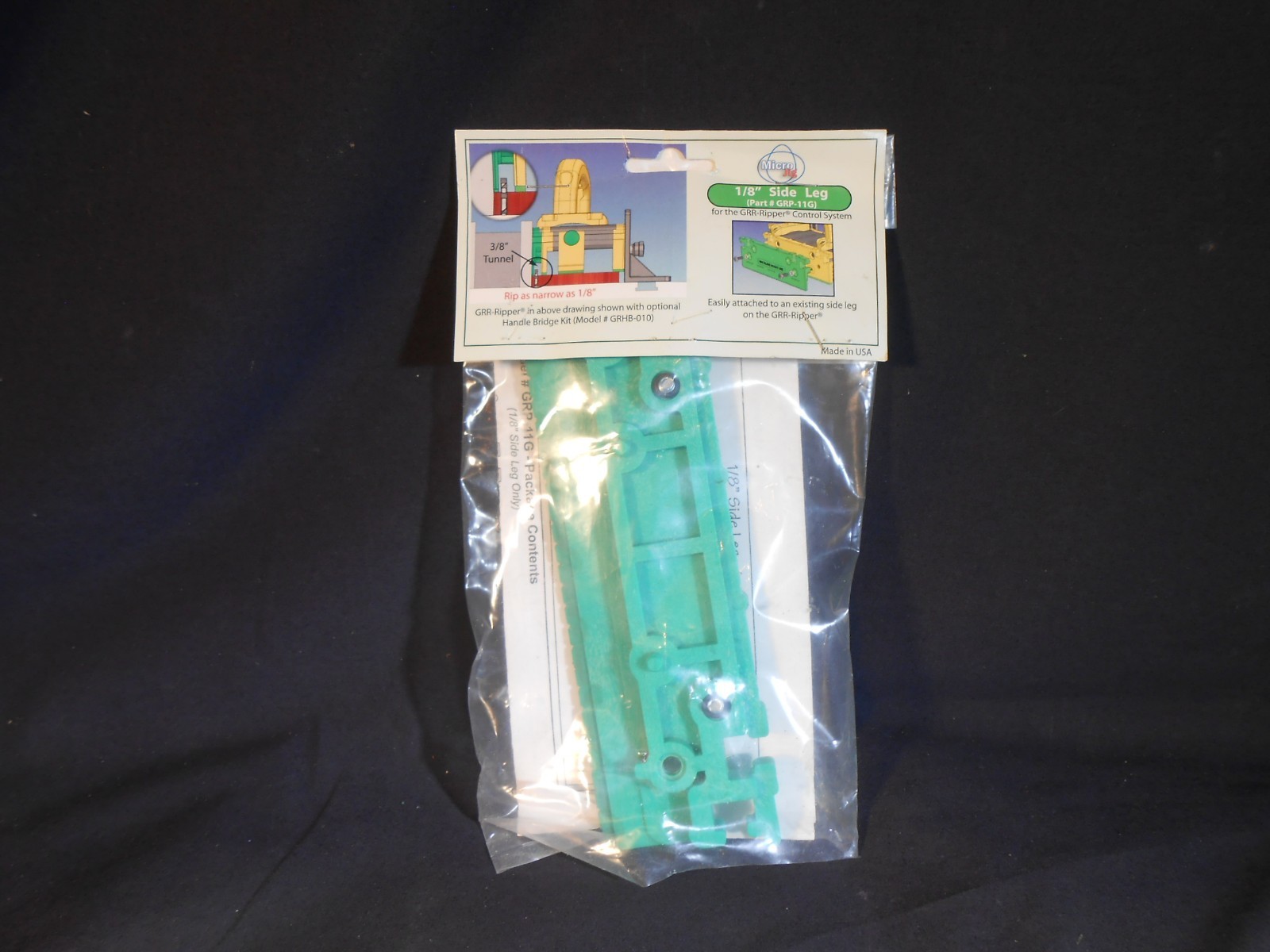 MicroJig #GRP-11G GRR-Ripper Leg Attachment - 1/8" gallery