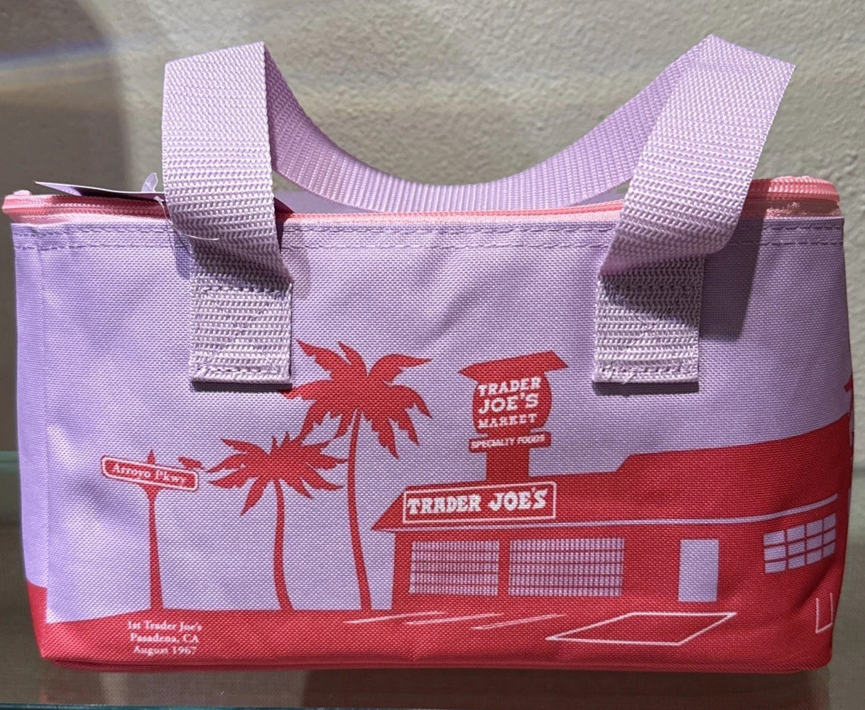 1 Trader Joe's 2026 Mini Insulated Tote Bag-Lavender gallery