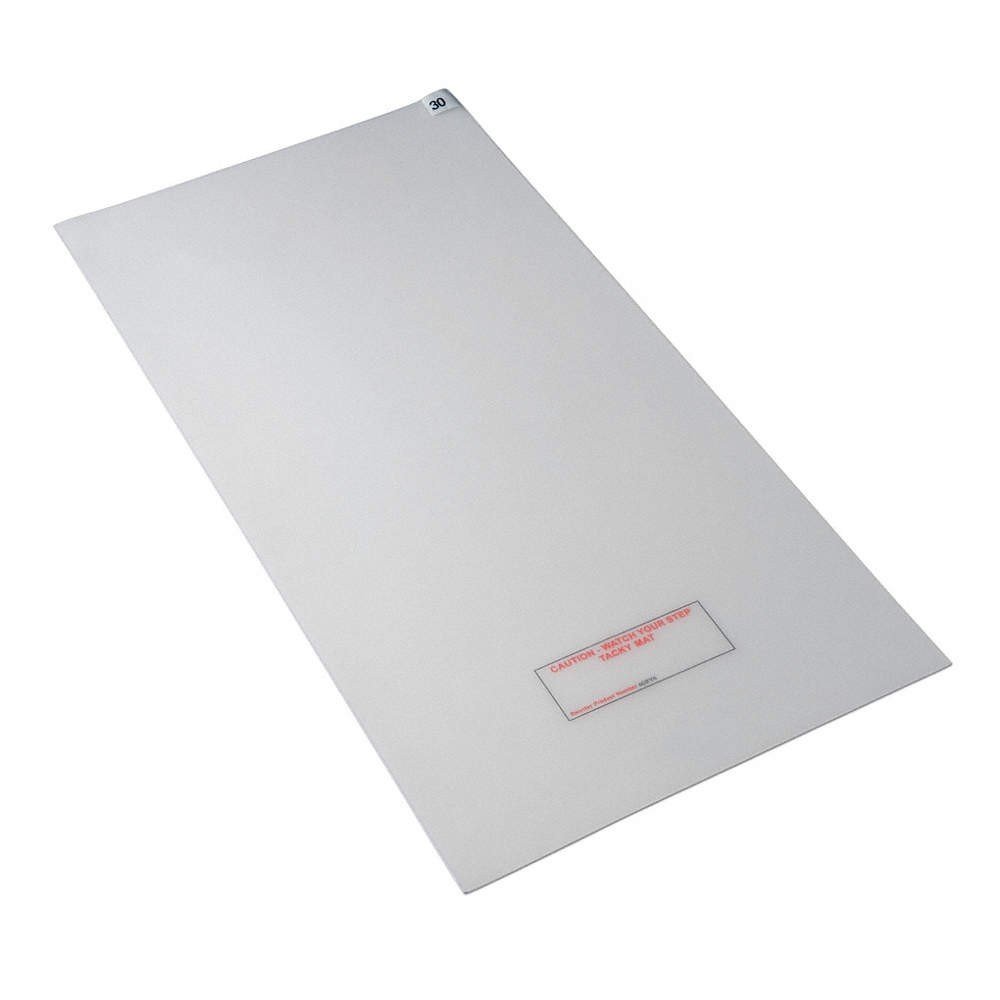 CONDOR 6GRC3 Tacky Mat,Clear,26 x 45 In,PK4 6GRC3 gallery