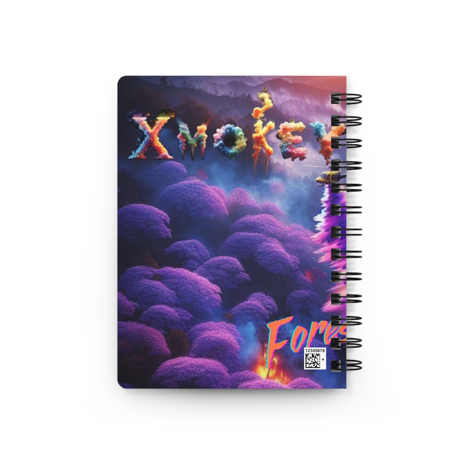 Forest Fire Spiral Bound Journal gallery