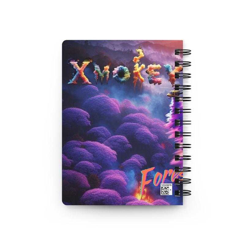 Forest Fire Spiral Bound Journal gallery