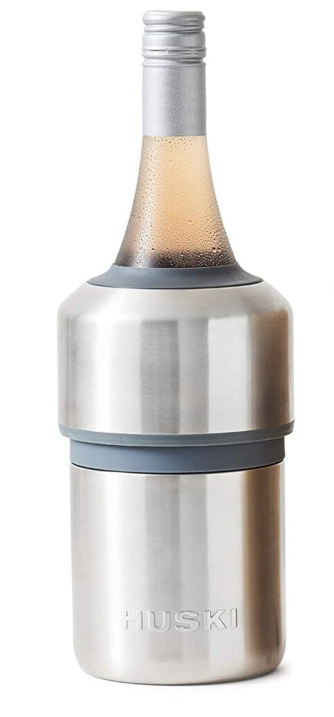 Huski Wine Chiller Iceless Design Keeps Wine Cold up to 6 Hours Ice Bucket gallery