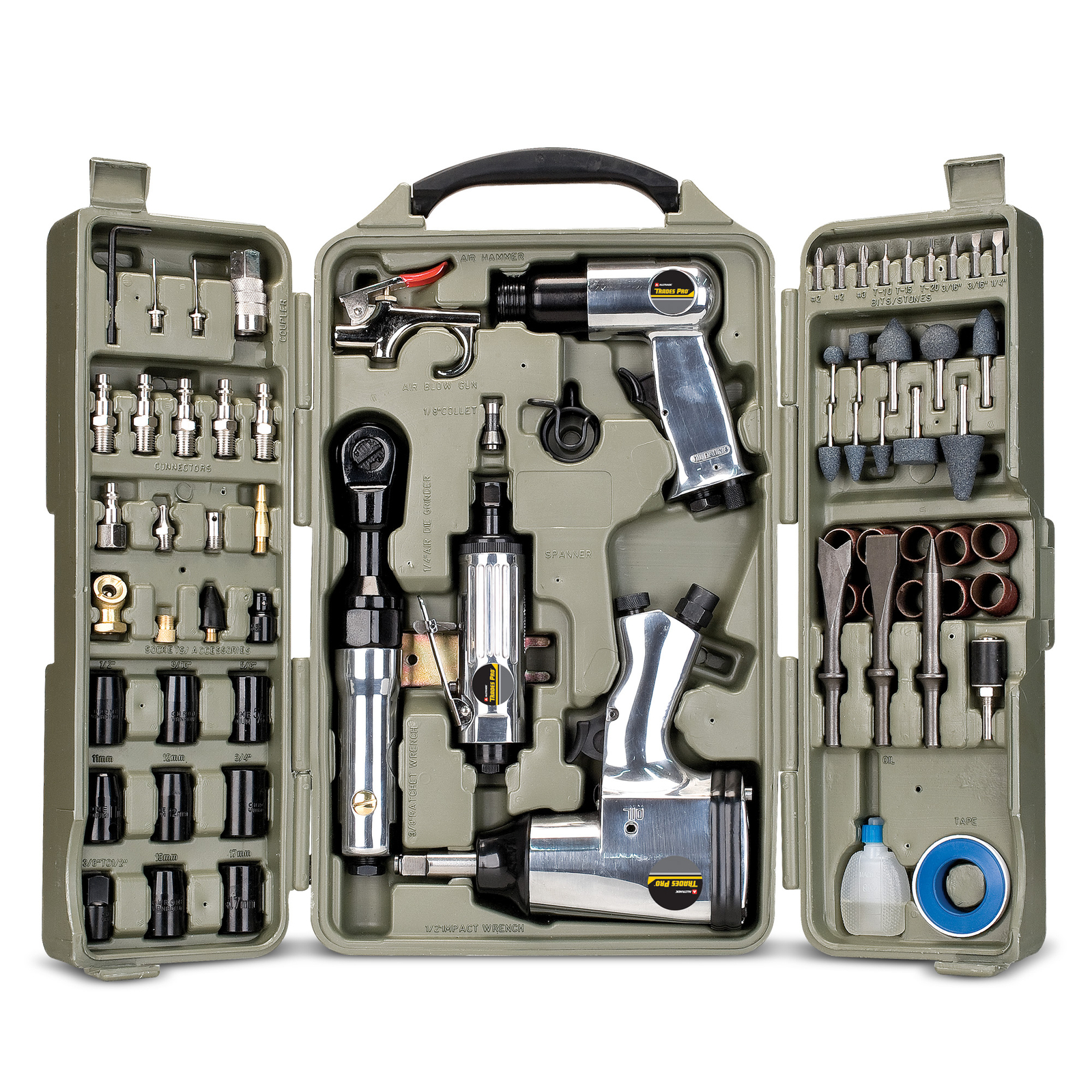 Tradespro 71 Piece Air Tool Set - 836668 gallery