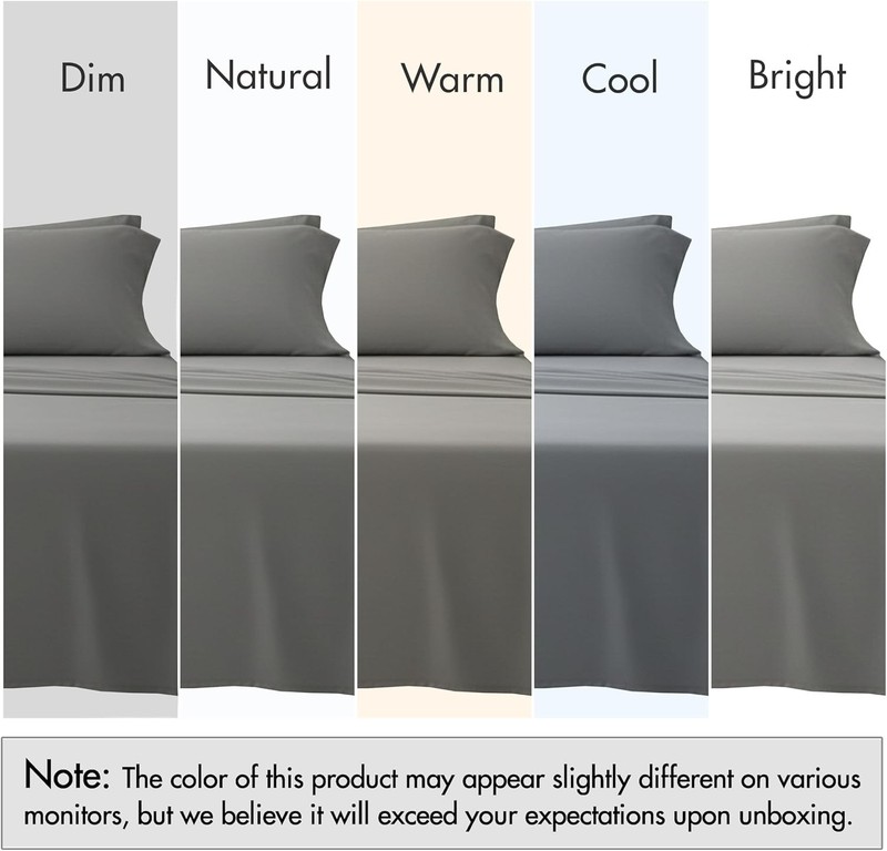 100% Cotton Percale Sheets Queen Size – Crisp Cooling Bed Sheets for Hot Slee... gallery