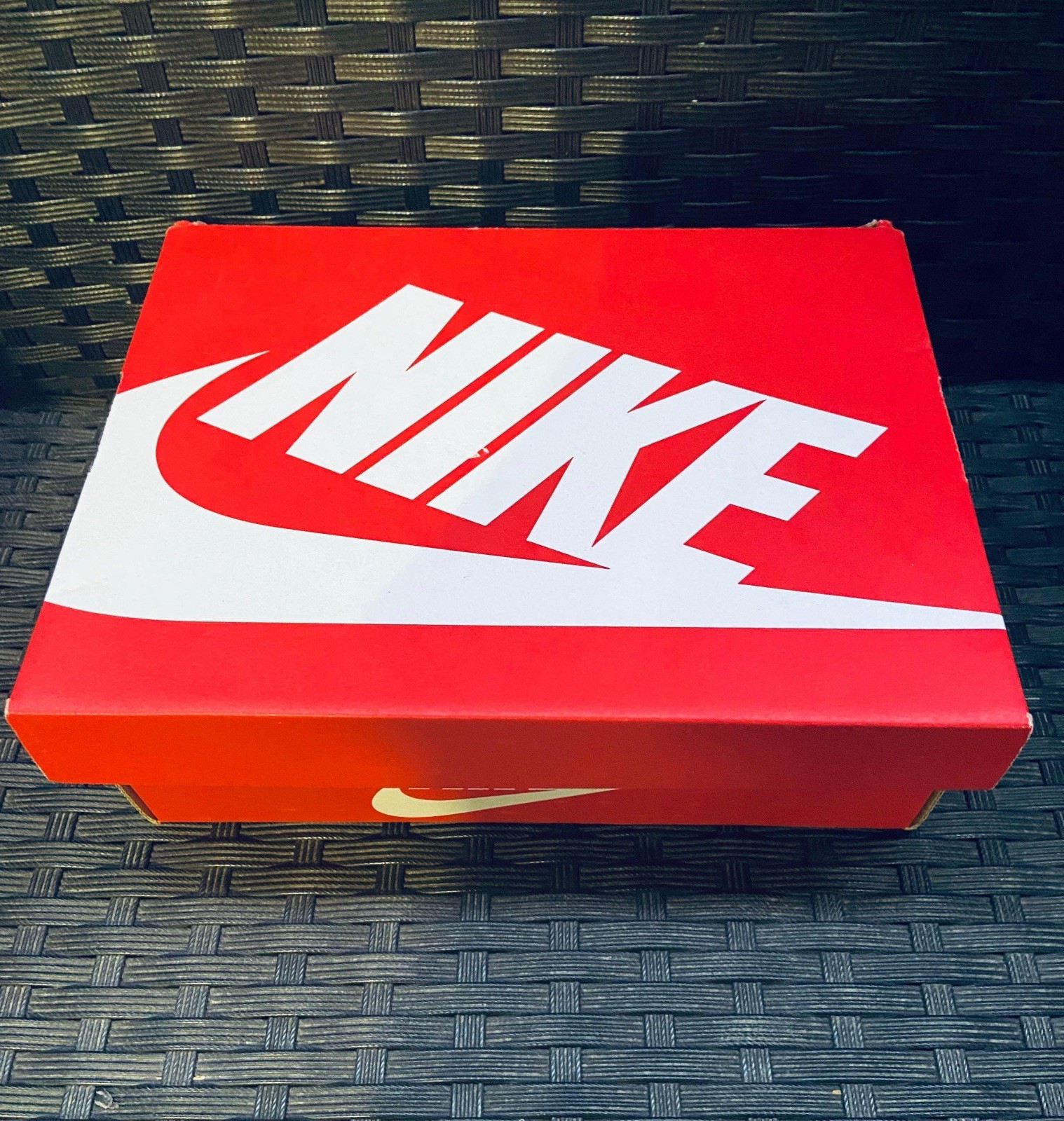 Nike Red White Cardboard Rectangle Gift Box Single Item Storage Organizer Shoe gallery