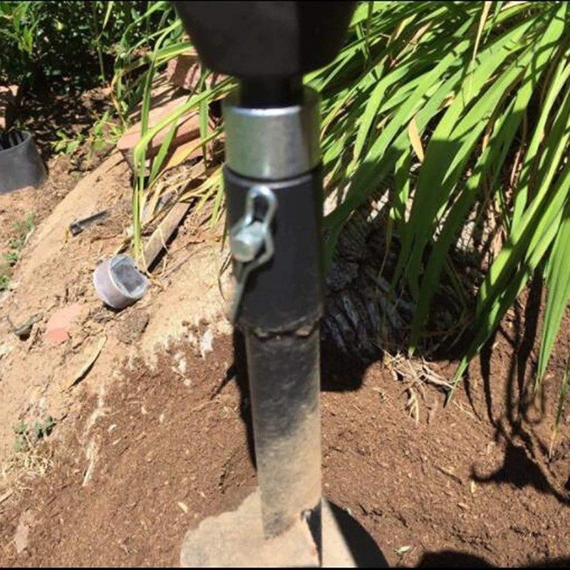 Round Shank Auger Power Drill Adapter,Earth Auger Adapter,Electric Drill to G... gallery