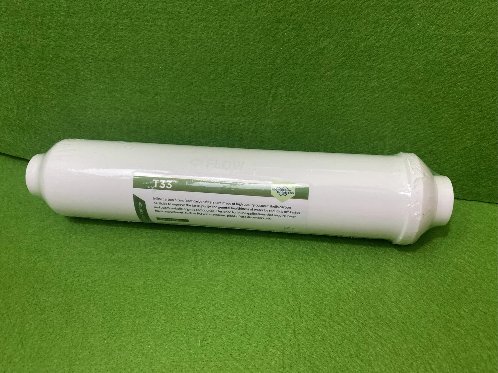 1 Pack T33-F10-QC Inline Activated Carbon Post Filter RO - Membrane Filter!!!!!! gallery
