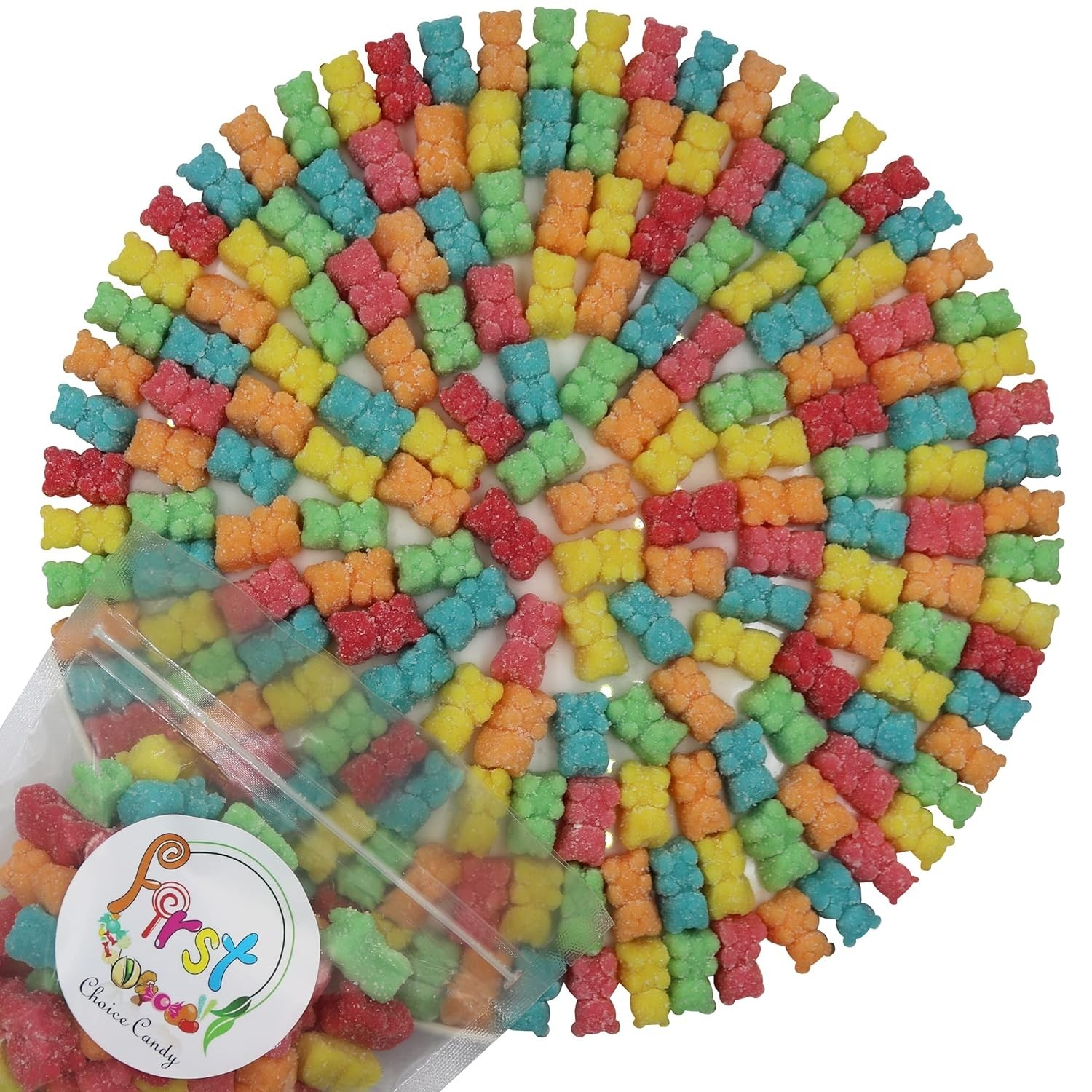 FirstChoiceCandy Gummy Bears (Sour Neon Beep Bears gallery