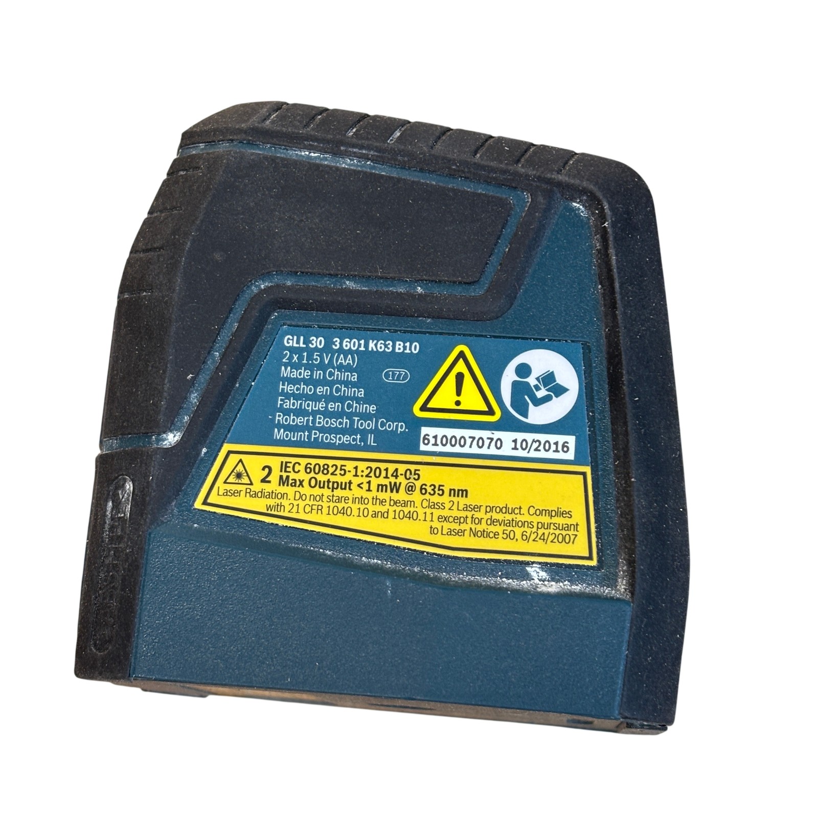 Bosch GLL 30 Blue/Blk Self Leveling Cross Line Laser Level 7070 gallery