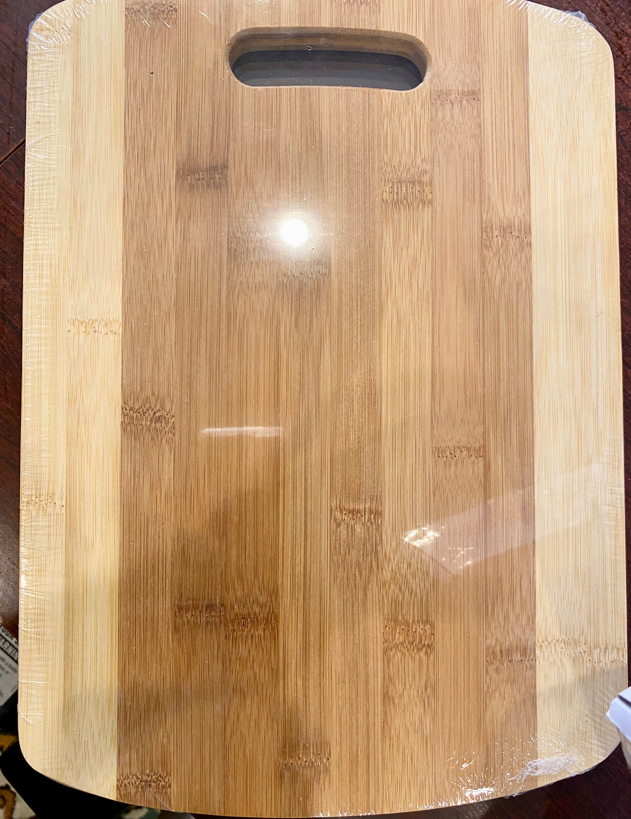 BAMBOO CUTTING BOARD FDA APPROVED 14 X 10 INCH 1/2 INCH THICK NEW IN BOX gallery