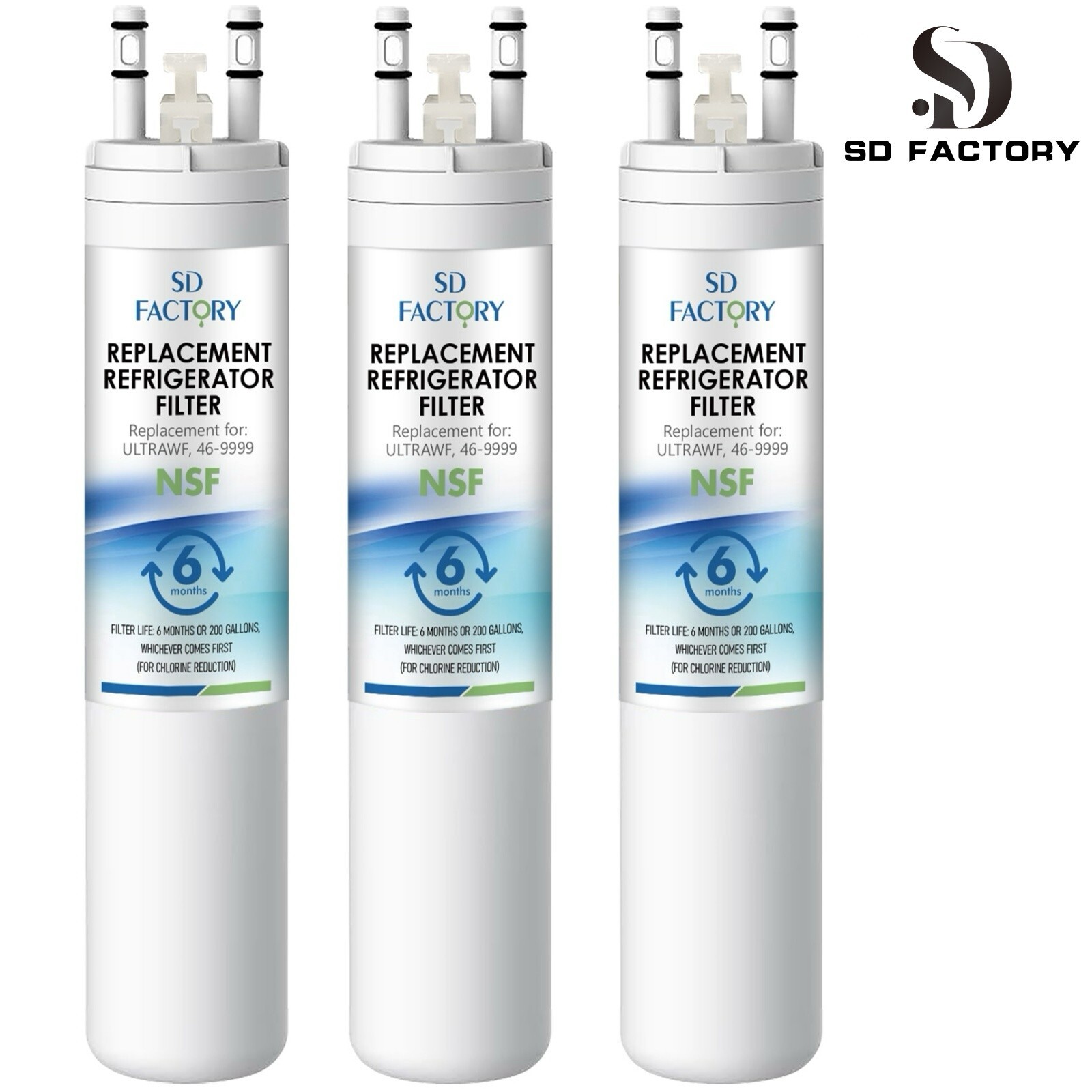 3-Pack Replacement for Frigidaire PureSource Ultra Water & Ice Filter gallery