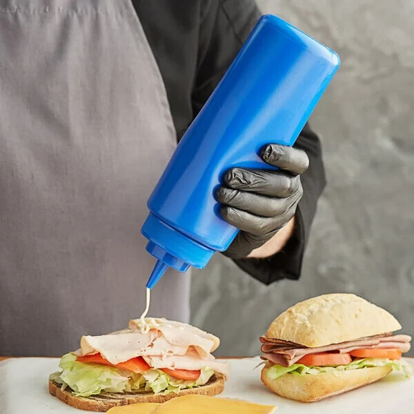 32oz Plastic Condiment Squeeze Bottle Sauce Bottle Large Capacity gallery