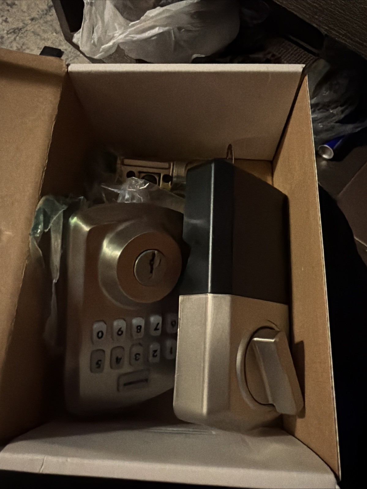 Kwikset Powerbolt 250 10-Button Keypad Satin Nickel Transitional Electronic gallery
