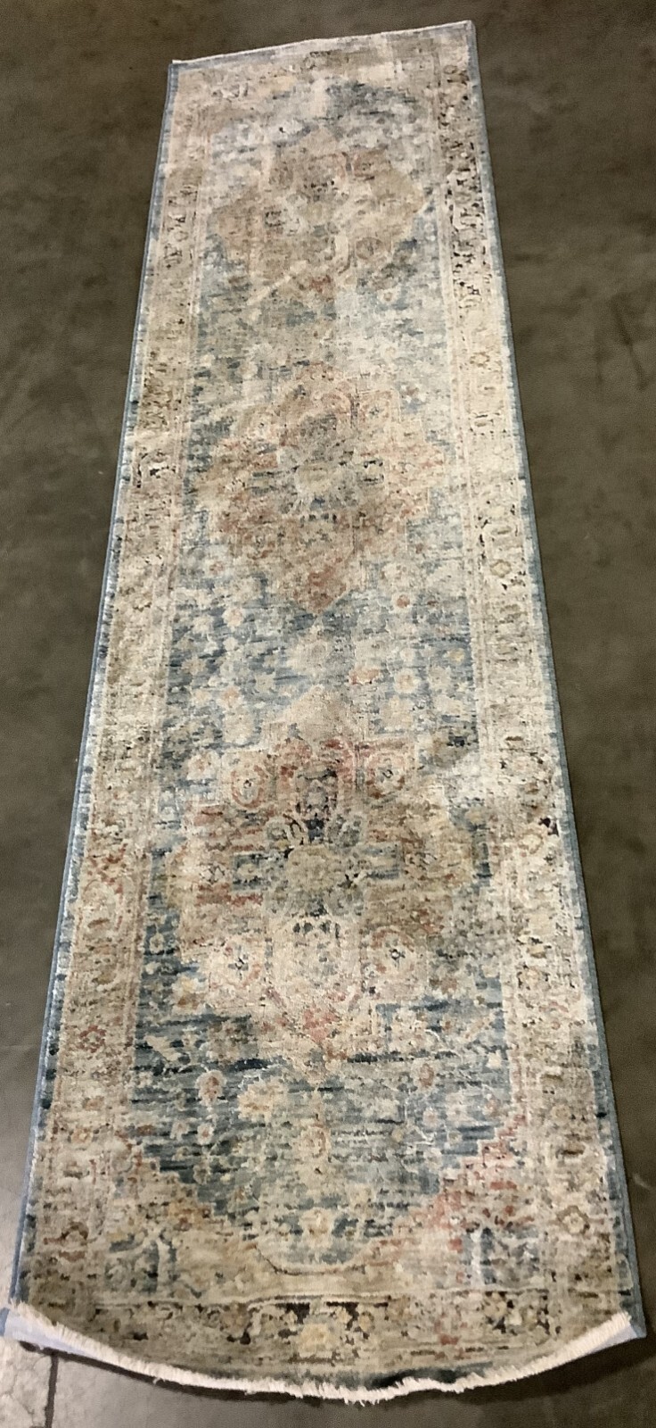 BLUE / RUST 2'-0" x 8'-0" Flaw in Rug, Reduced Price 1172670729 SVD110M-28 gallery
