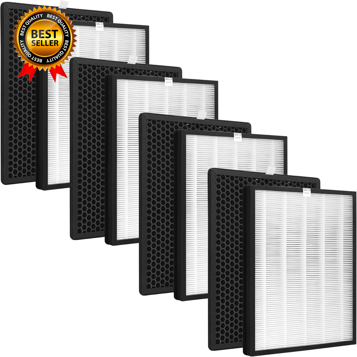 4 Sets True HEPA Replacement Filters for Alexapure Breeze AP-B102 and 3049 Air gallery