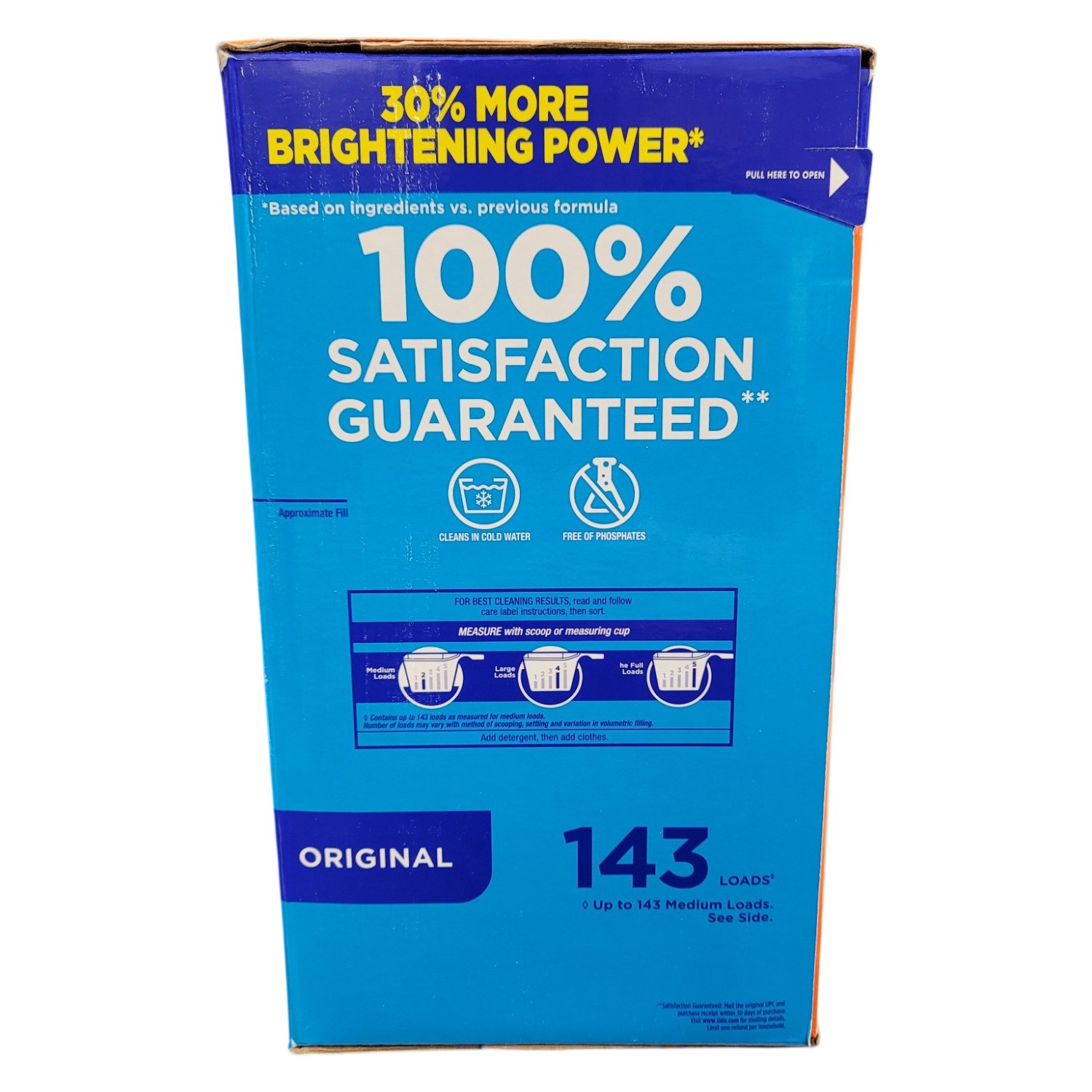 Tide + Ultra Oxi Powder Laundry Detergent, Original, 143 loads, 225 oz. gallery