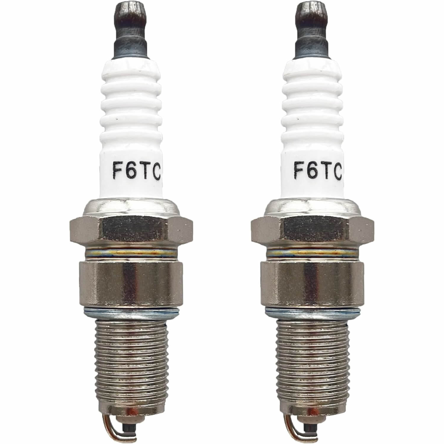 F6TC SPARK PLUG FOR GENERATORS LAWNMOWERS Stens 131-047 N9YC (2-Pack) gallery