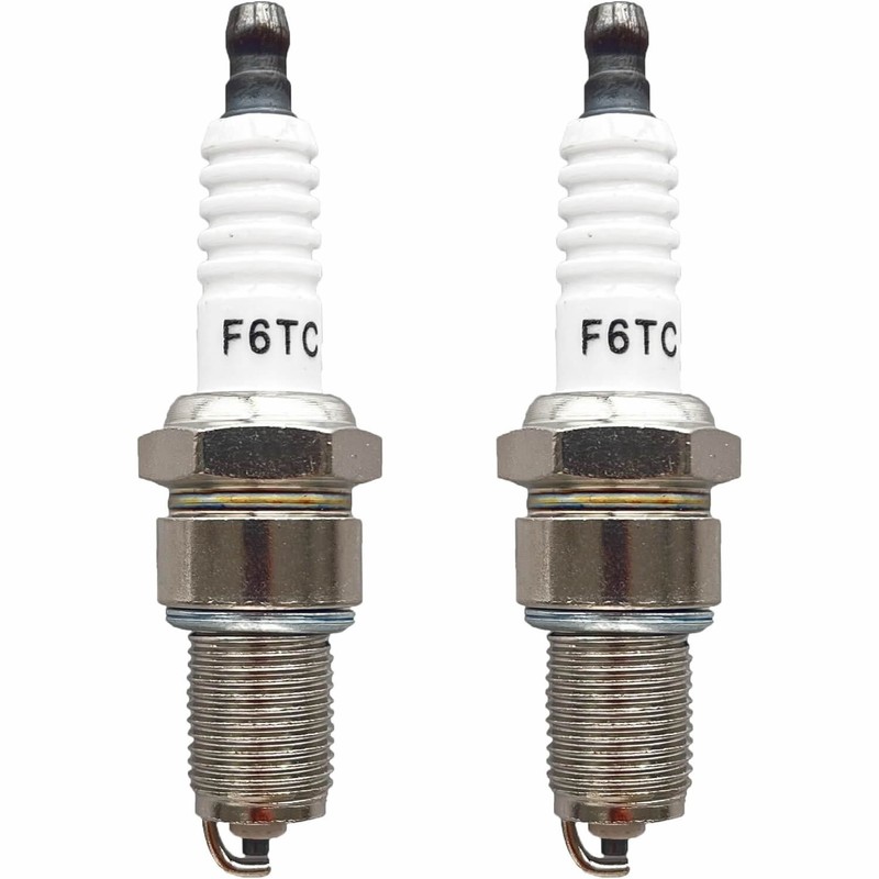F6TC SPARK PLUG FOR GENERATORS LAWNMOWERS Stens 131-047 N9YC (2-Pack) gallery