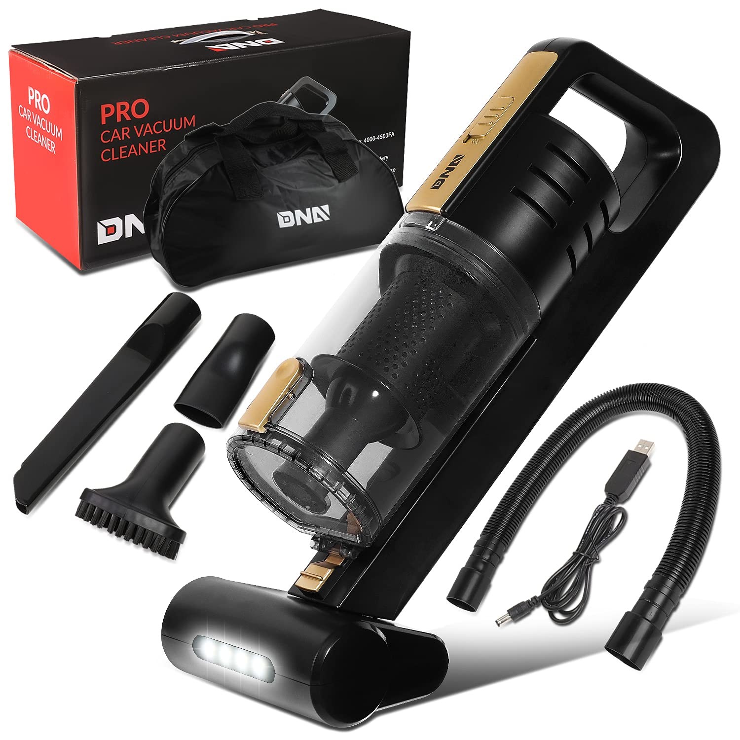 Dna Motoring Tools-00181 4500Pa Suction Portable High Power Mini Handheld gallery