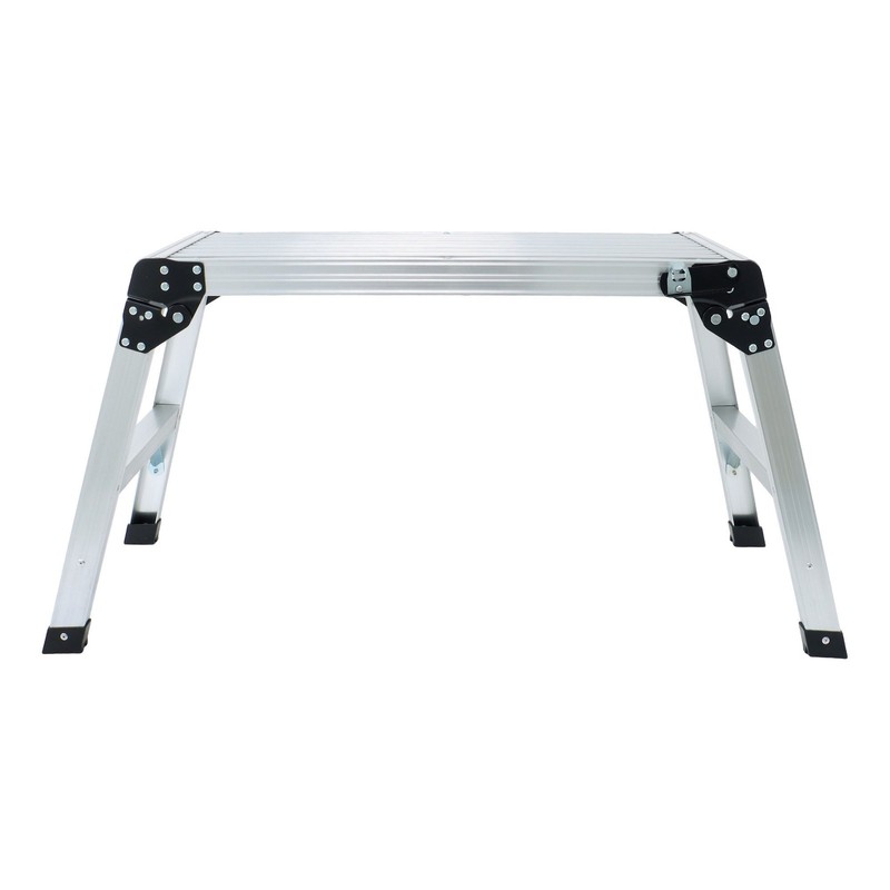 330Lbs High Quality Aluminum Step Stool Folding Work Platform Drywall Ladder gallery