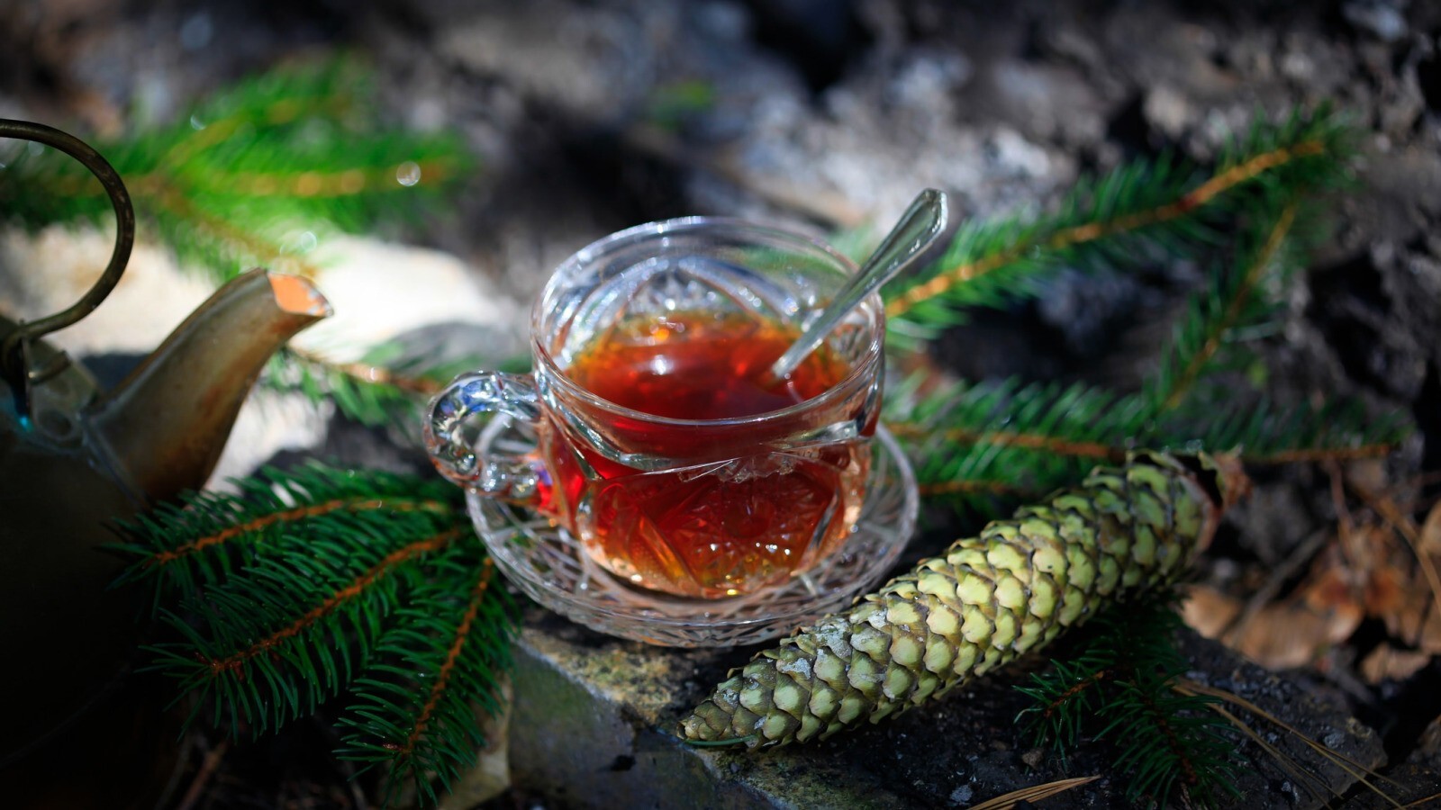 Pine Cone Syrup For Tea, Coffee or Water Natural Taiga 200ml/ 6.76 oz gallery