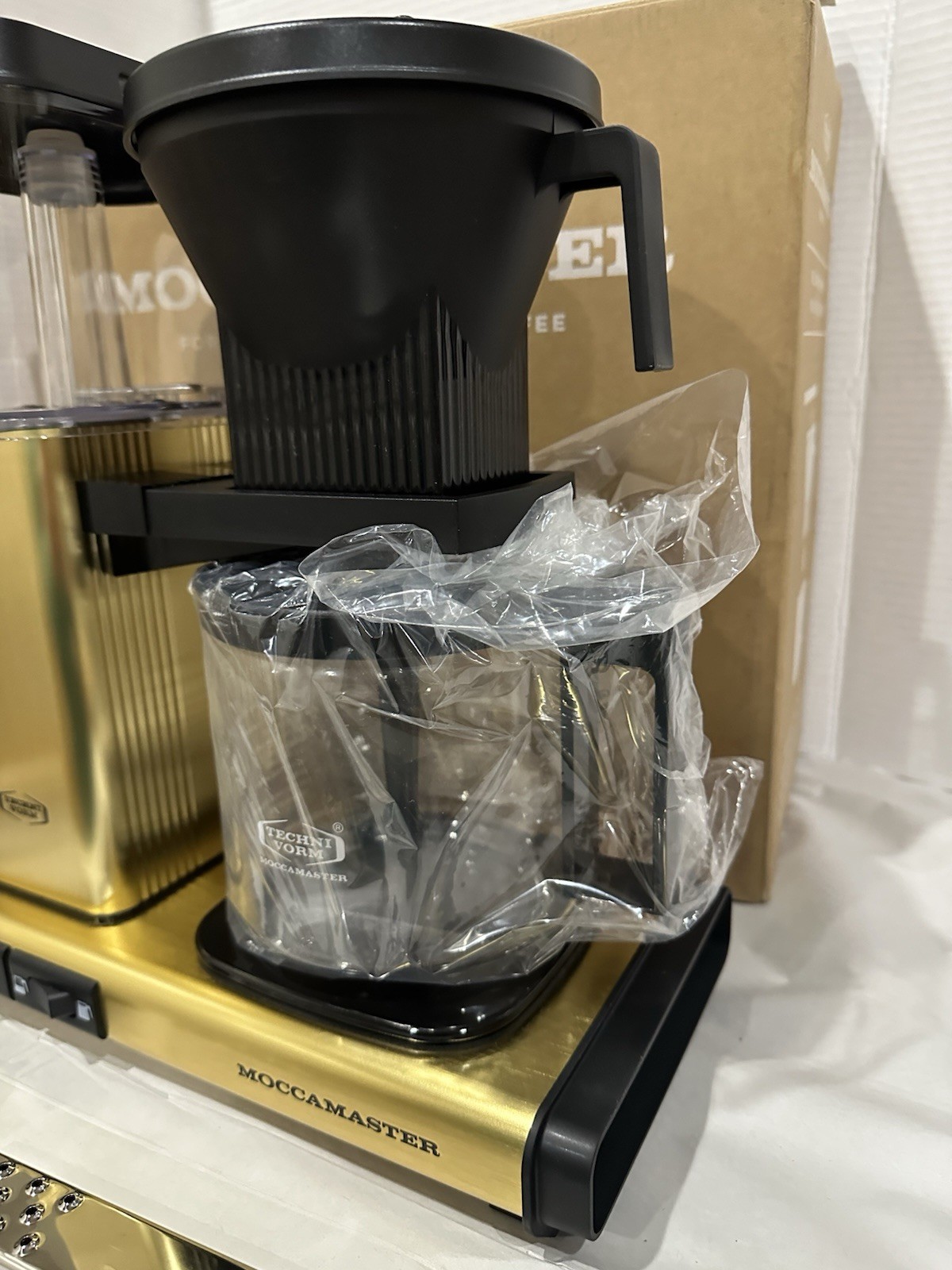 Technivorm MOCCAMASTER KBGV Coffee Maker Machine Brushed gold gallery