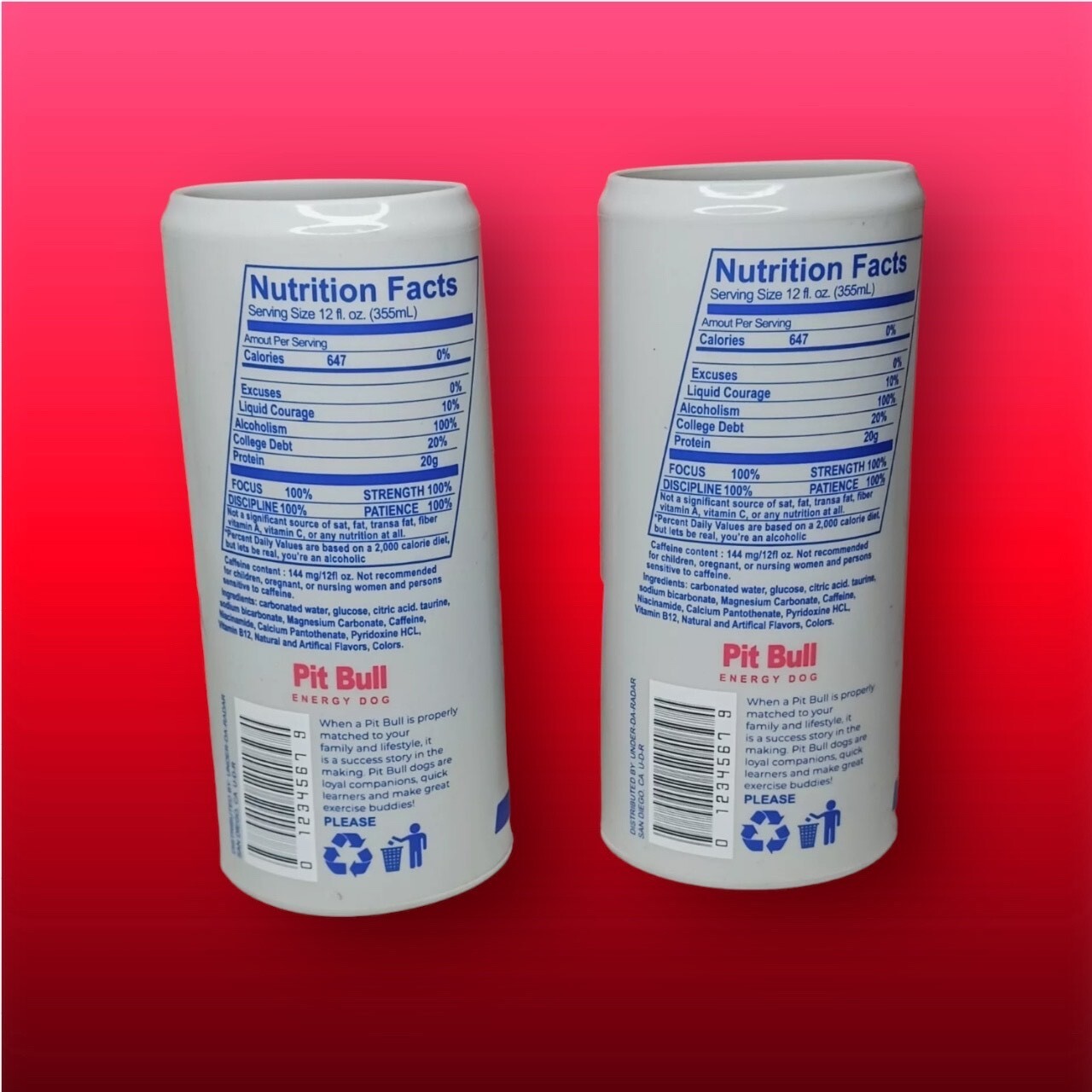 2-pack silicone beer can covers - hide a beer for 12oz (355mL) slim/skinny cans gallery
