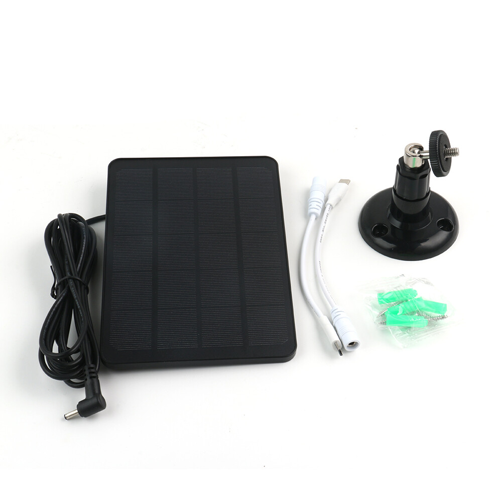 Ring Camera Solar Charging Panel Suitable for Outdoor Camera Battery Chargers gallery