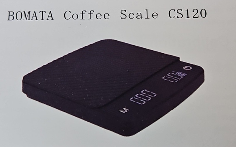 BOMATA Coffee Scale w/Auto Timer for Espresso and Pour Over Coffee, 2kg/0.1g gallery