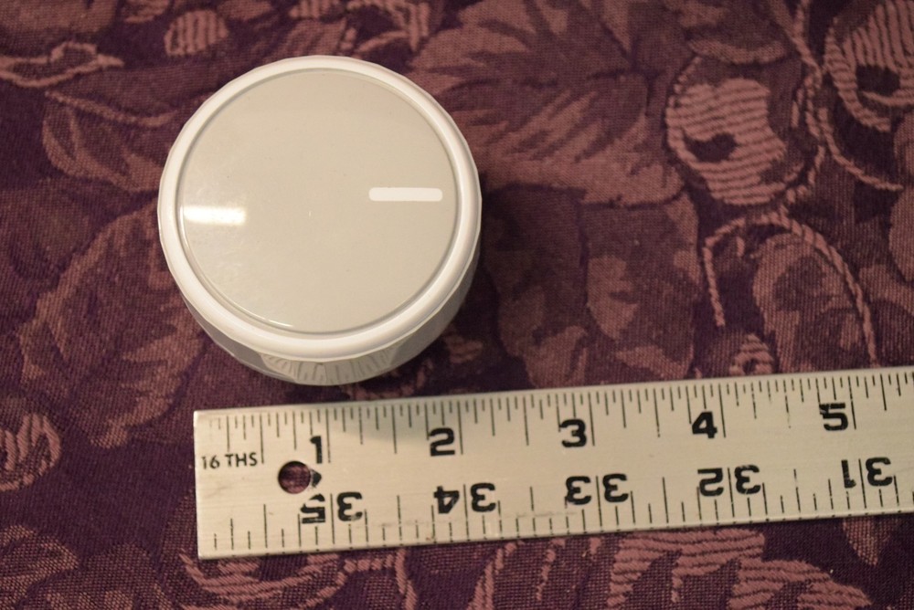 OEM Frigidaire Stack Unit Washer/Dryer Knob-Grey/White 5304524434