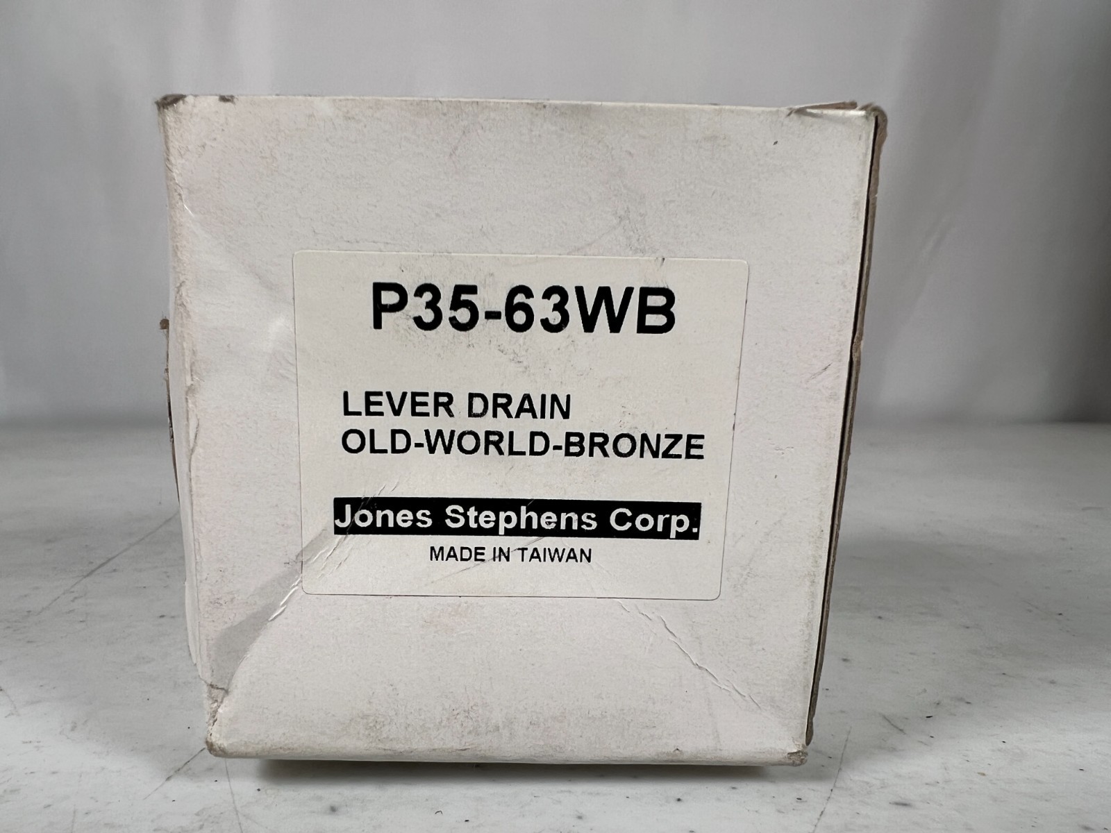 Jones Stephens P35-63WB Lever Drain Old World Bronze Tub Drain gallery
