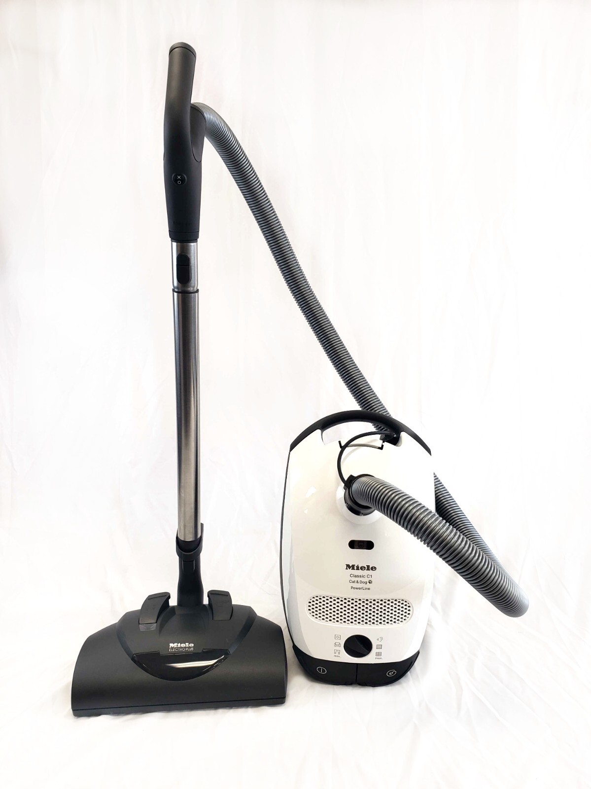 Miele Classic C1 Cat & Dog PowerLine Canister Vacuum Cleaner Lotus White SBAN0 gallery