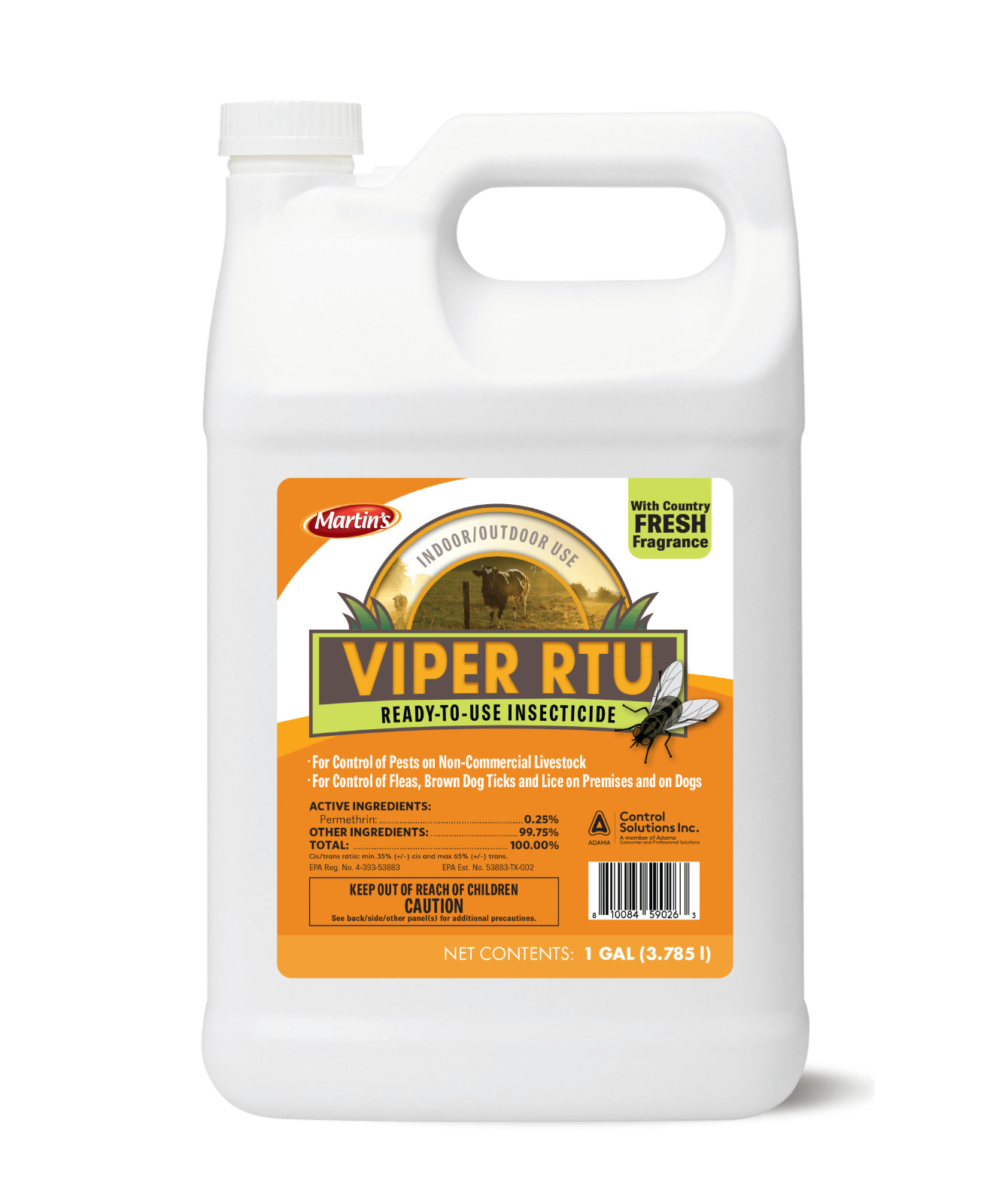 Martin's Viper RTU Insecticide 128 fl oz with Sprayer by Control Solutions Inc gallery