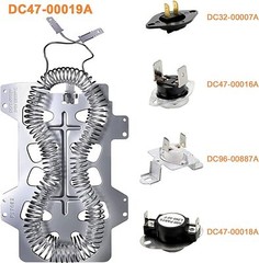 DC47-00019A Dryer Heating Element DC47-00018A&DC96-00887A&DC47-00016A&DC32-00007