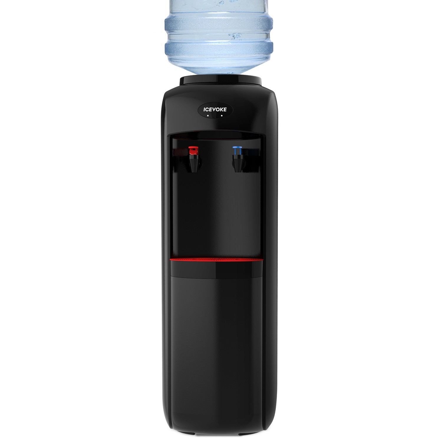 ICEVOKE Top Loading Hot & Cold Water Cooler Dispenser for 5 Gallon & Safety Lock gallery