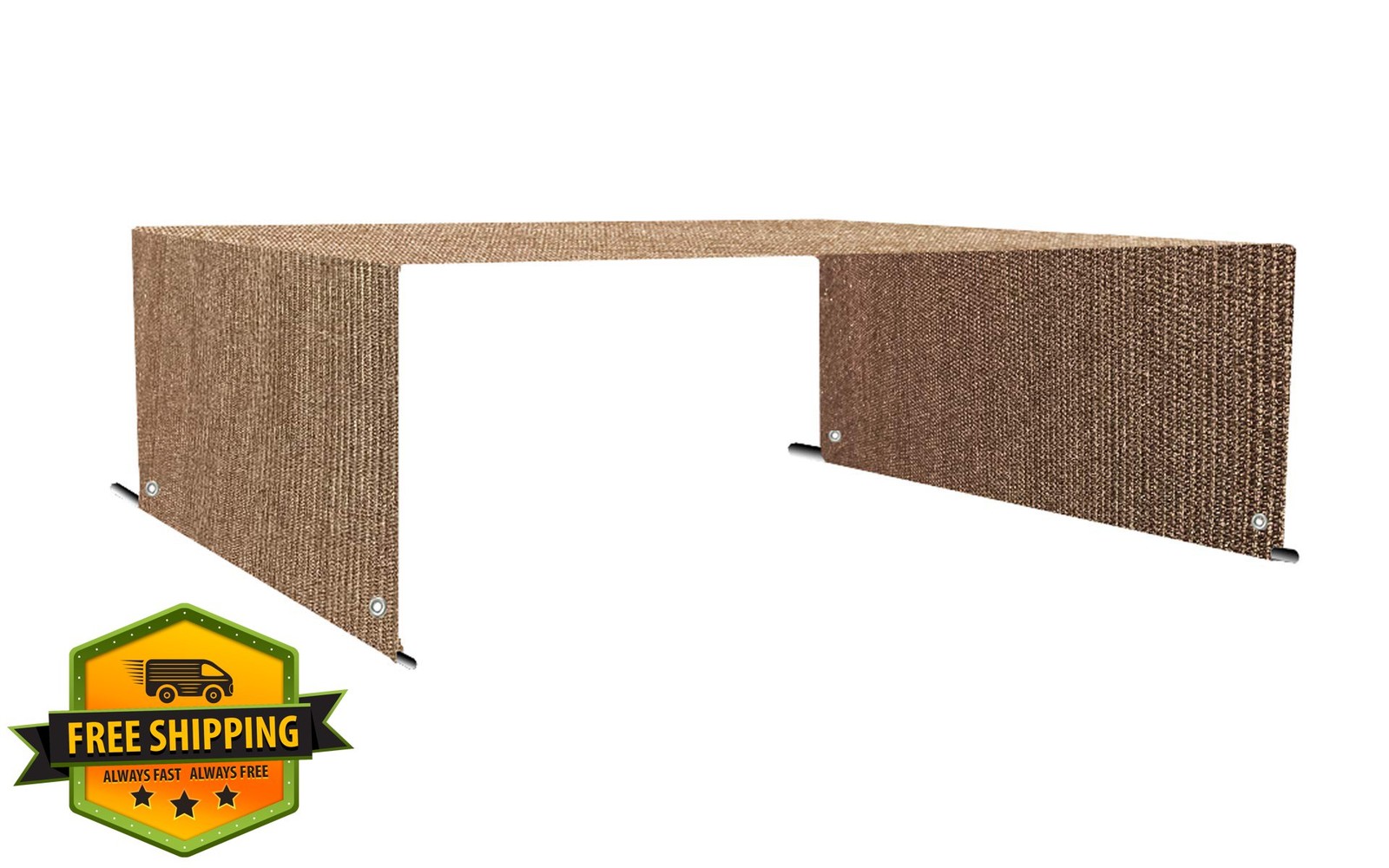 Alion Home Pergola Sun Shade Cover Replacement 12x8 ft Walnut gallery