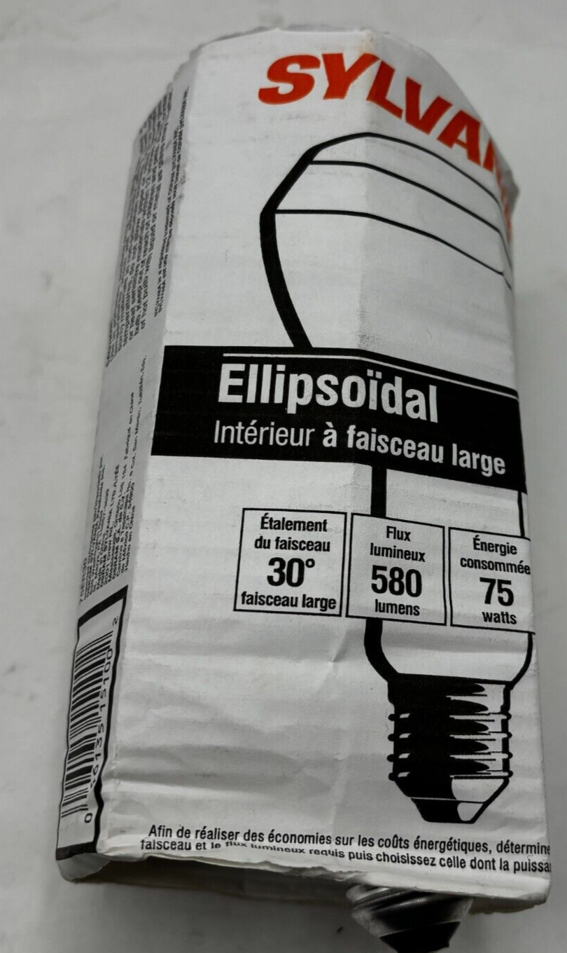 Sylvania 75ER30 Ellipsoidal Floodlight 75W Indoor Light Bulb 151006 LOT OF 2🔔 gallery