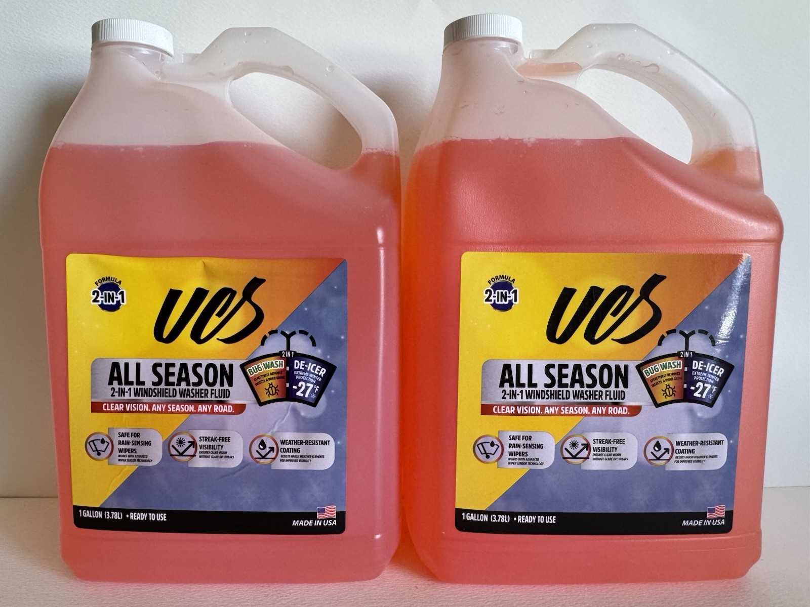 2x Advance All-Season Windshield Washer Fluid Winter Protection to -27°F|2-in gallery