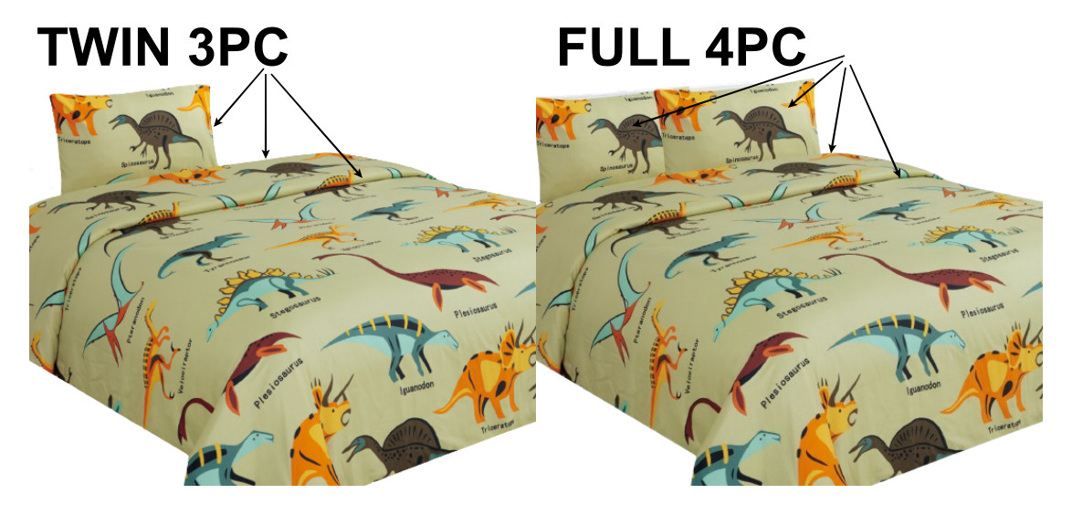 NEW 3/4PC BED SHEET SET BEDROOM FITTED FLAT PILLOWCASES KIDS DESIGNS TWIN FULL gallery