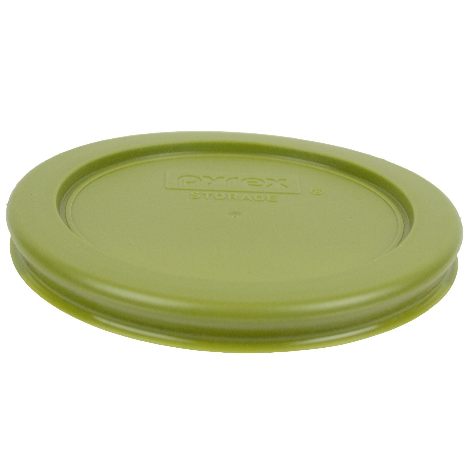Pyrex 7202-PC Olive Green Plastic Replacement Food Storage Lid Cover (4-Pack) gallery