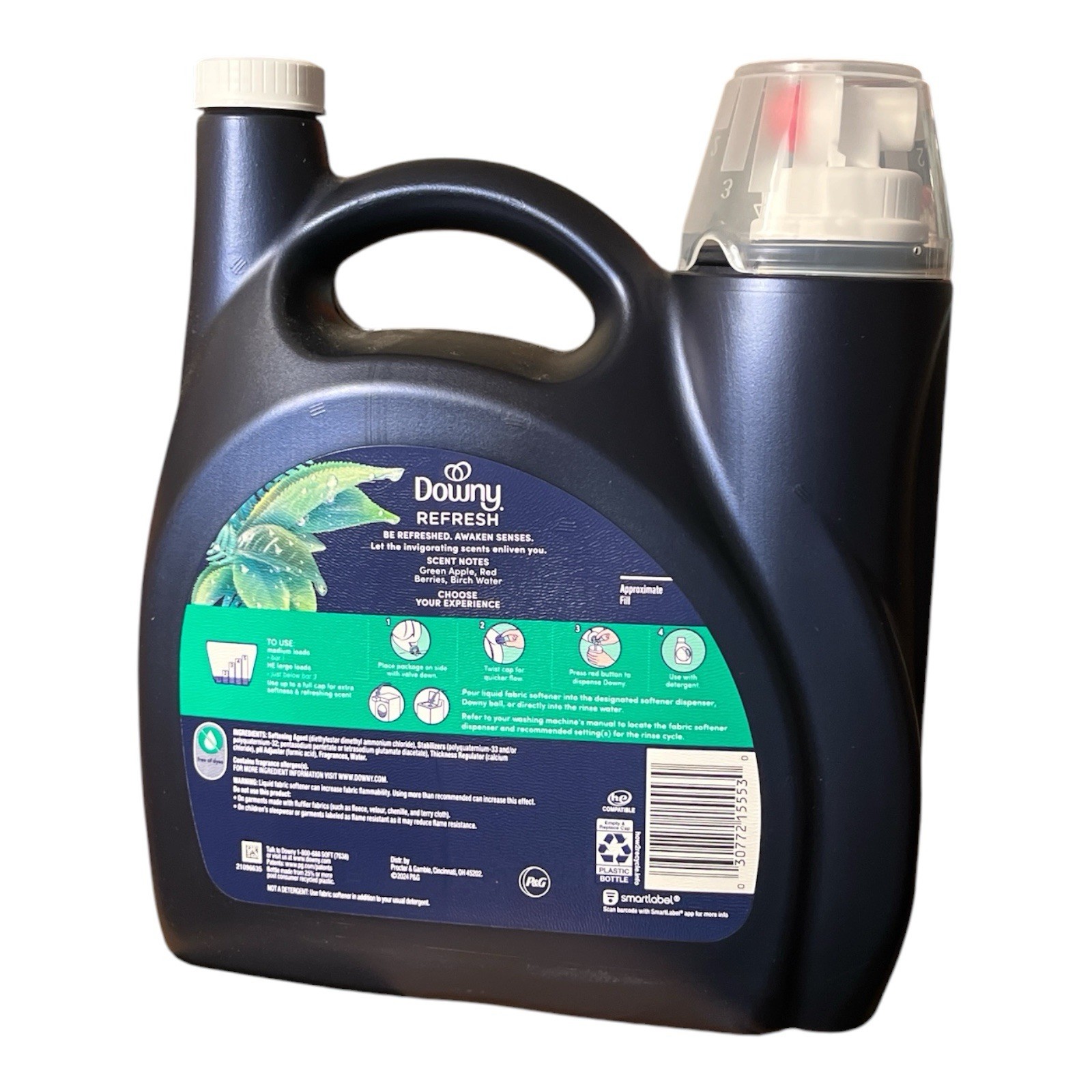 Downy Refresh Soft Birch Water & Botanicals Fabric Softener 111oz gallery